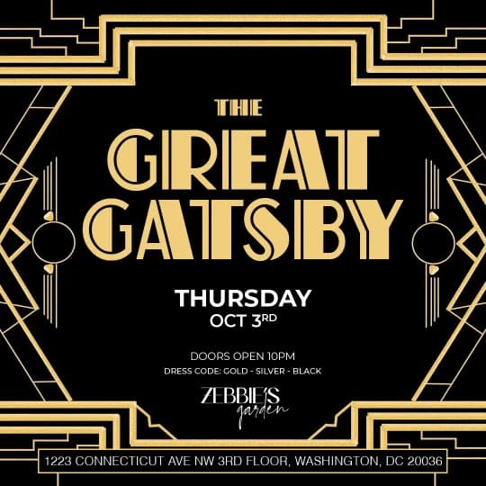 THE GREAT GATSBY PARTY (18+)