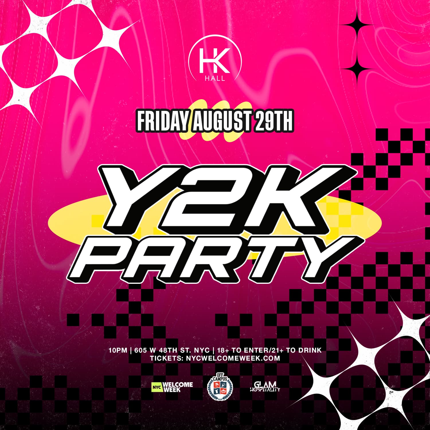 (18+) WELCOME WEEK DAY 5: Y2K -2000’s PARTY