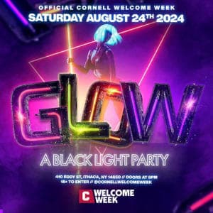 (18+) WELCOME WEEK DAY 2- GLOW PARTY