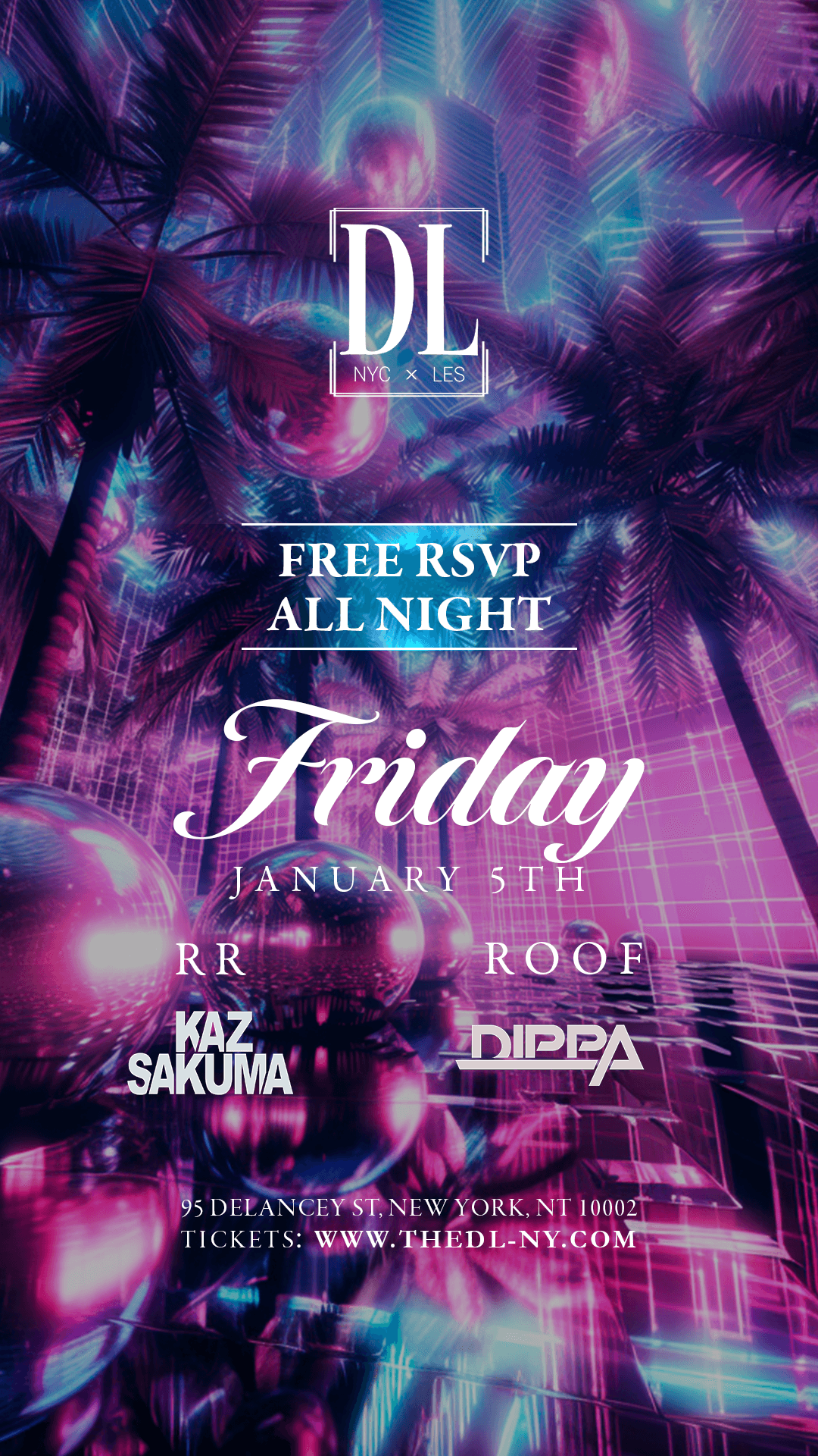 Clarice’s Birthday Bash: Friday @ The DL 01/05