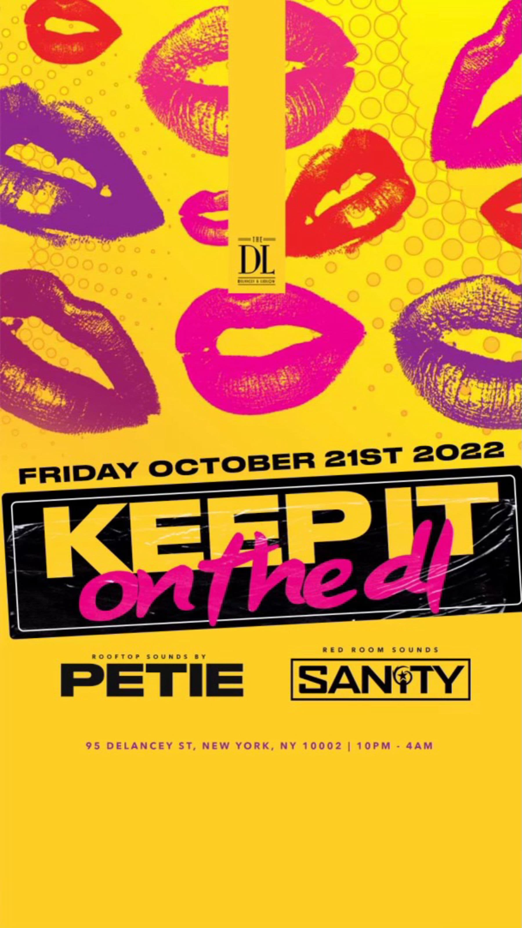 Fridays @ The DL 10/21