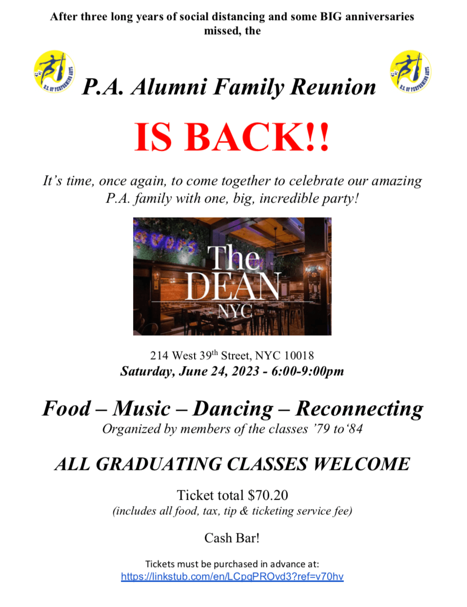 PA Alumni Reunion