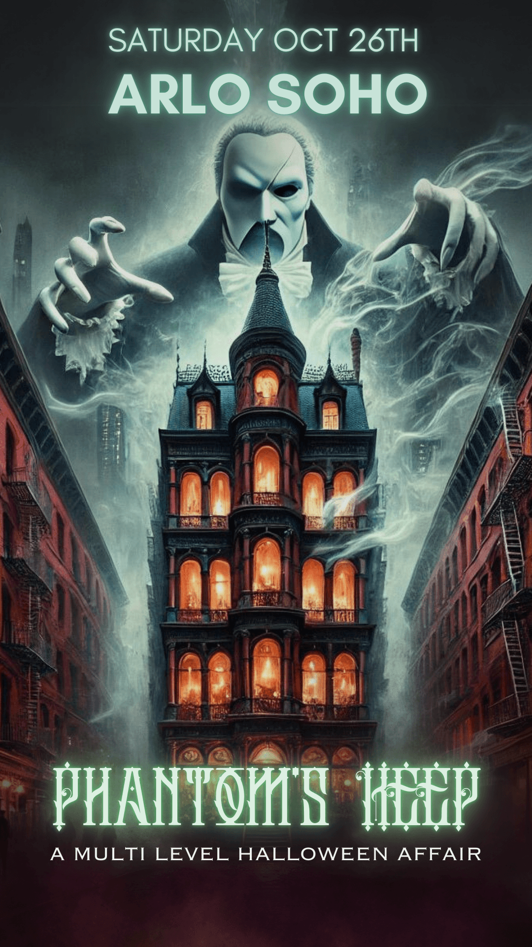 Halloween at Arlo Soho: Phantom’s Keep - A Multi-Level Event