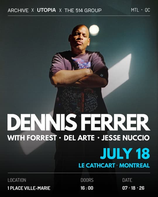 Dennis Ferrer with Forrest, Del Arte & Jesse Nuccio