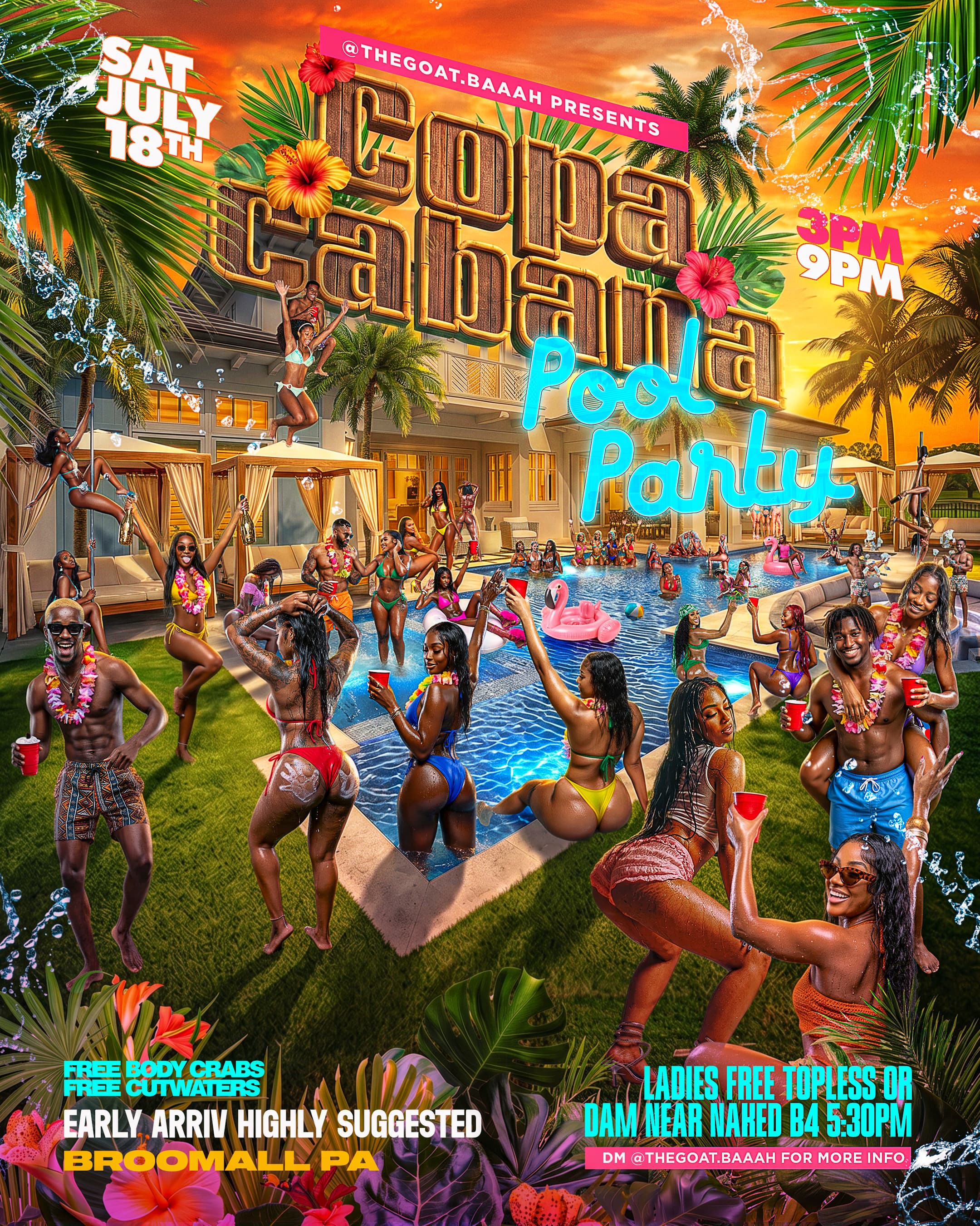 Copacabana Pool Party