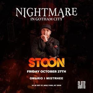 HALLOWEEN: NIGHTMARE IN GOTHAM CITY 10/27 @ SLATE