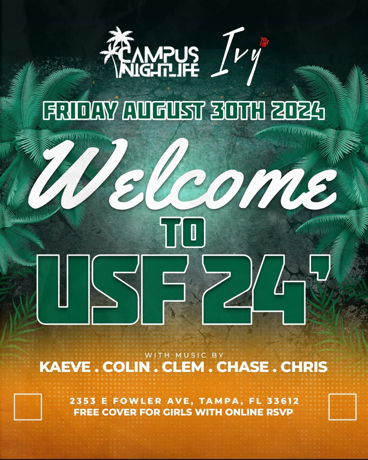 IVY COLLEGE FRIDAYS 18+ (SYLLABUS WEEK EDITION)