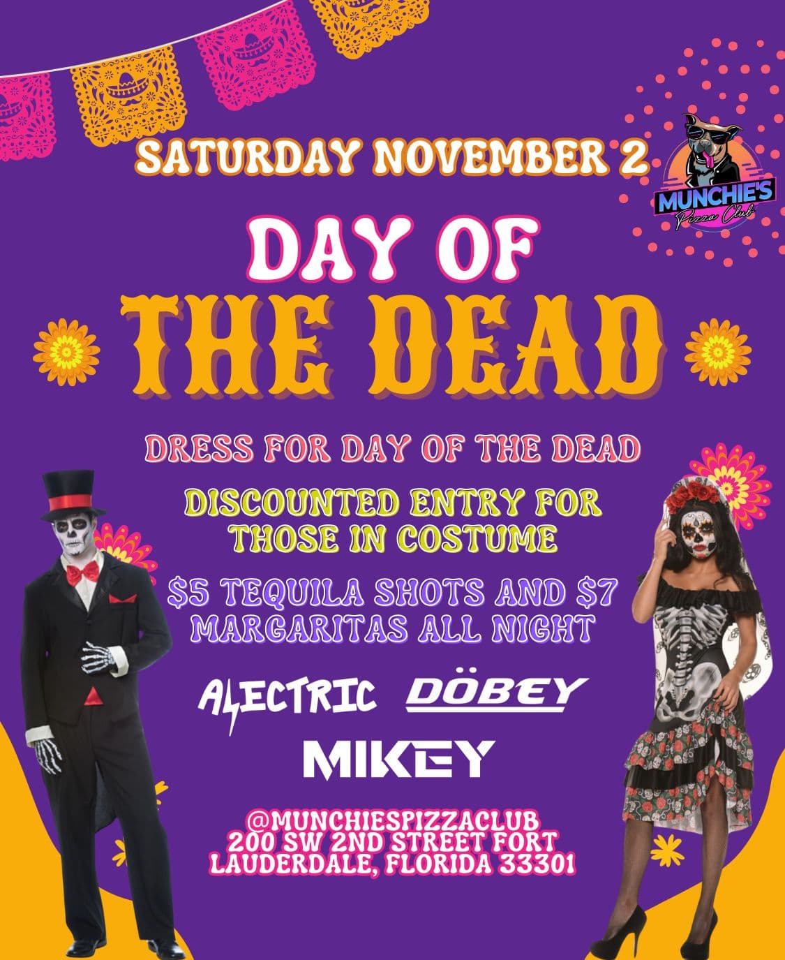 11/02 DAY OF THE DEAD @ MUNCHIE'S FORT LAUDERDALE