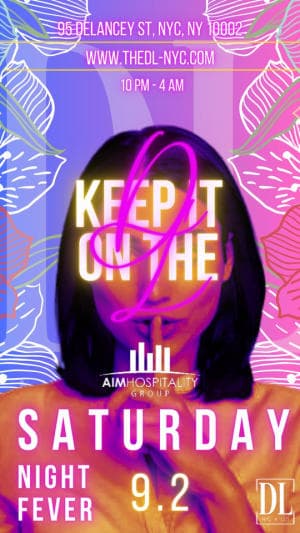 Saturday @ The DL 9/2