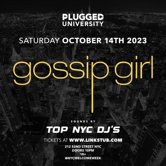 Gossip Girl Saturday @ Room 52 10/14