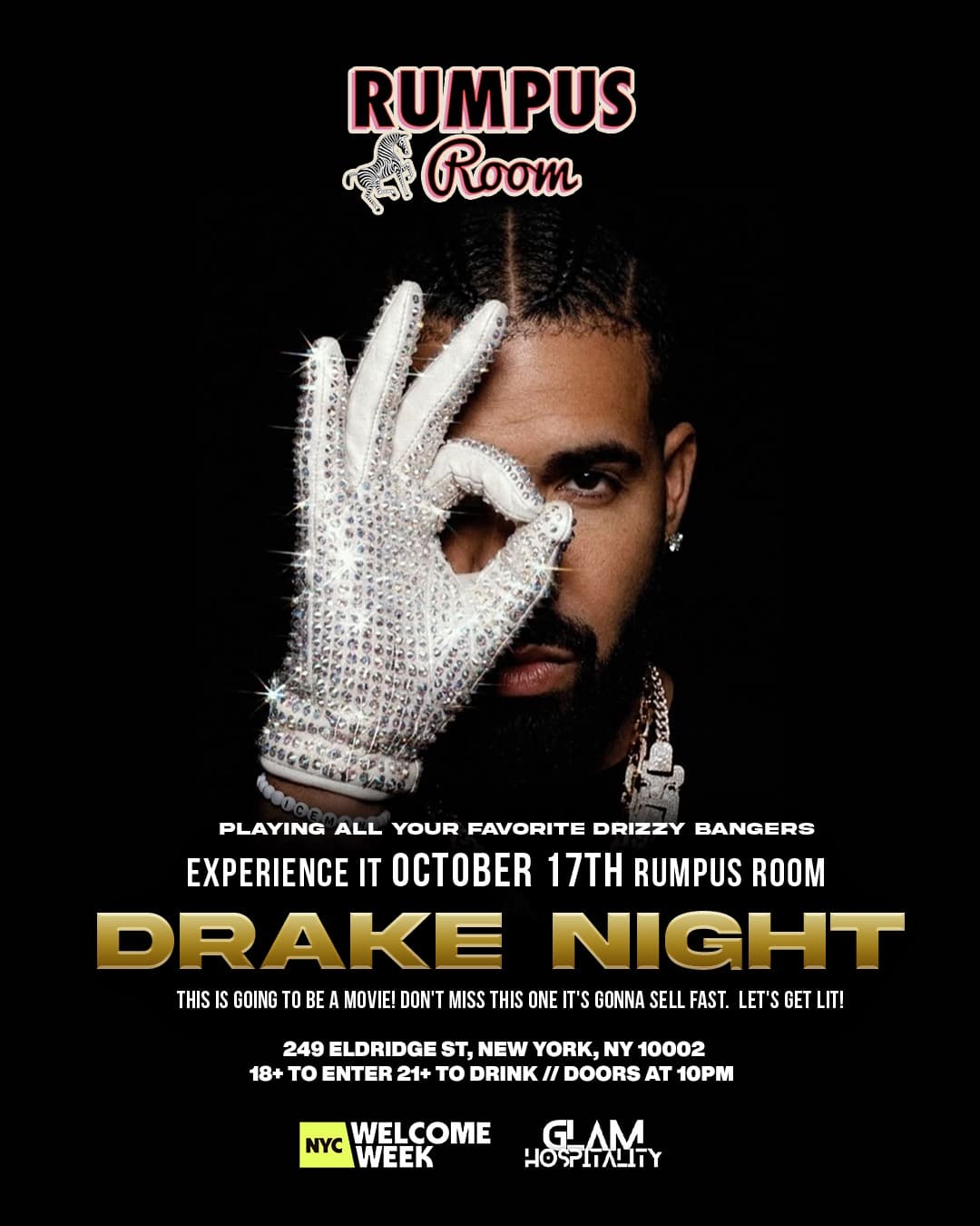 (18+) DRAKE NIGHT: “WHERE SHE AT?” PARTY