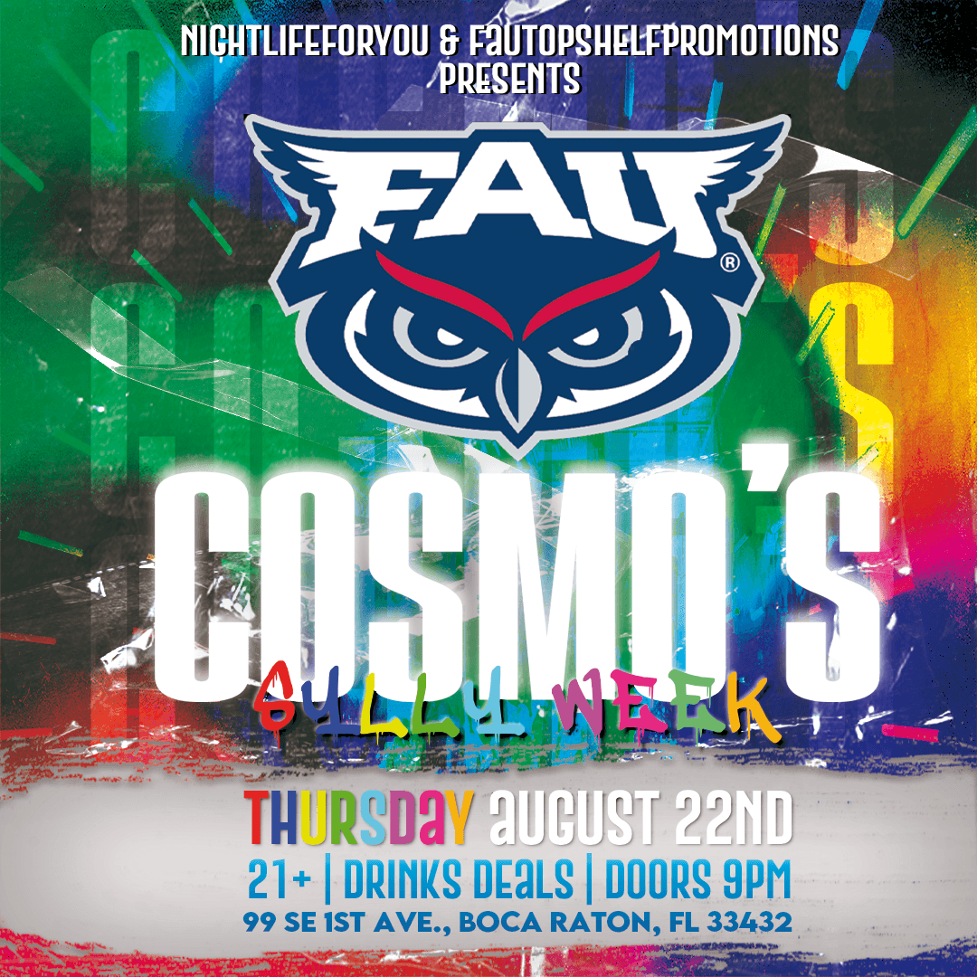 Sylly Thursday @ Cosmo’s 8/22