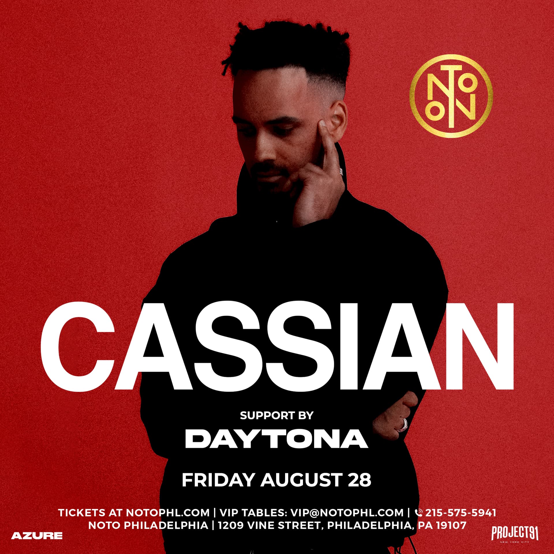 CASSIAN @ NOTO Philadelphia