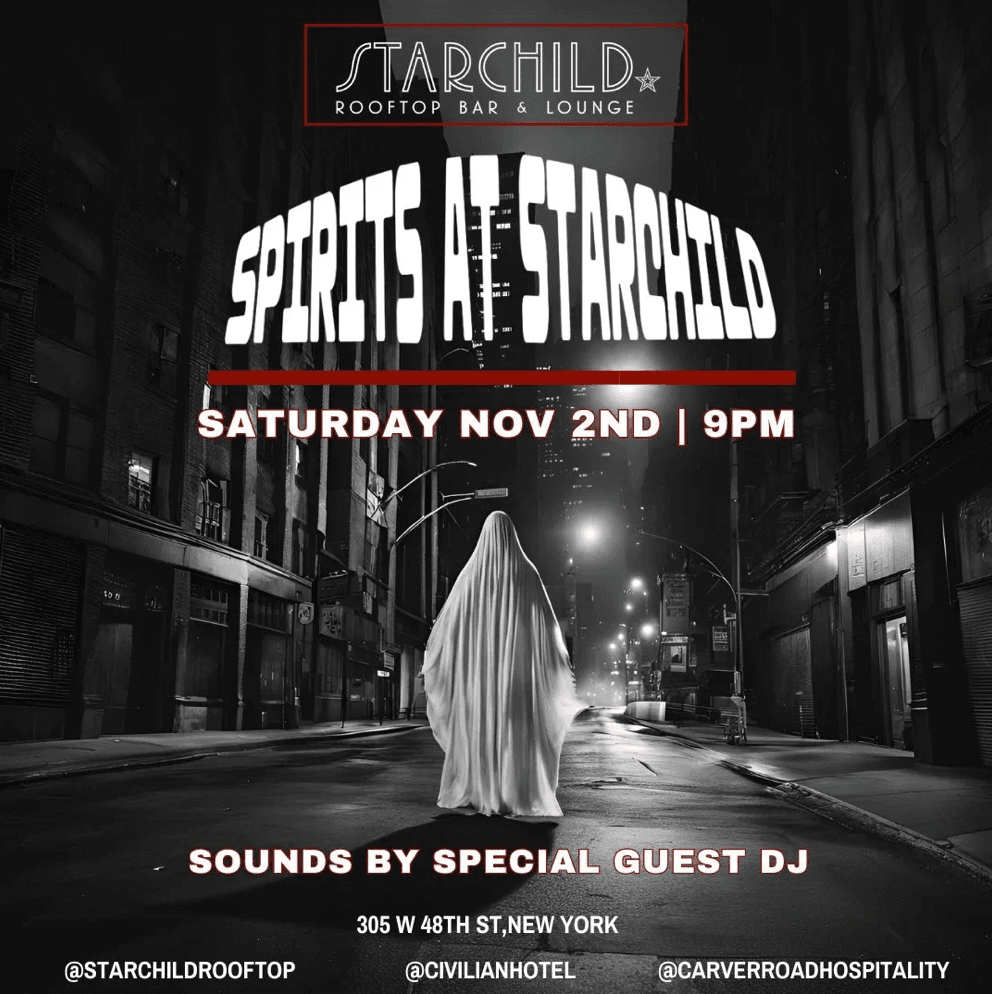 Spirits At Starchild Halloween Party - Saturday 11/2