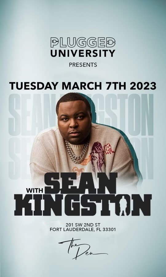 Sean Kingston @ The Den