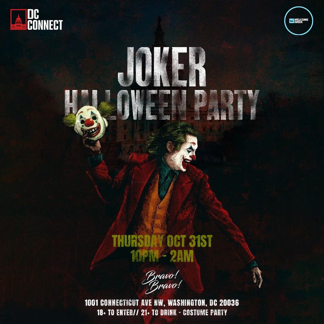 JOKER HALLOWEEN DANCE PARTY (18+)