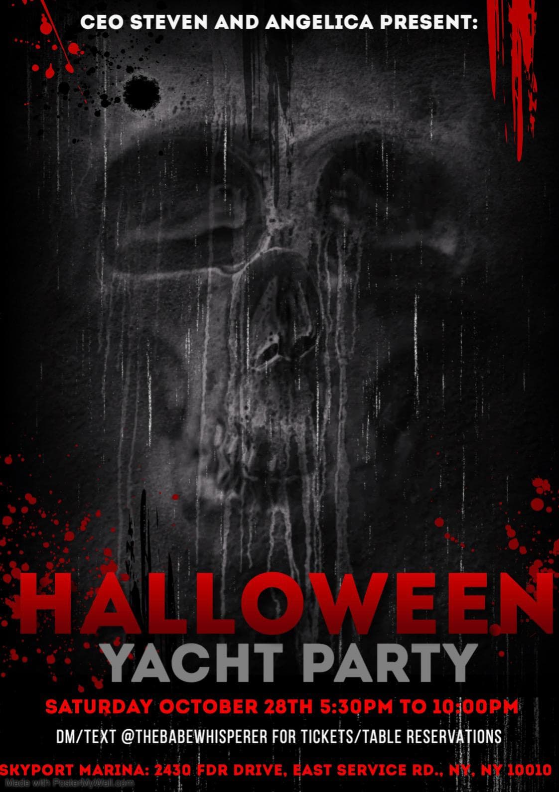 HALLOWEEN YACHT PARTY 10/28