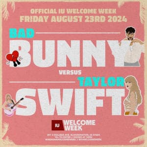 (18+) WELCOME WEEK DAY 3- TAYLOR SWIFT VERSUS BAD BUNNY NIGHT