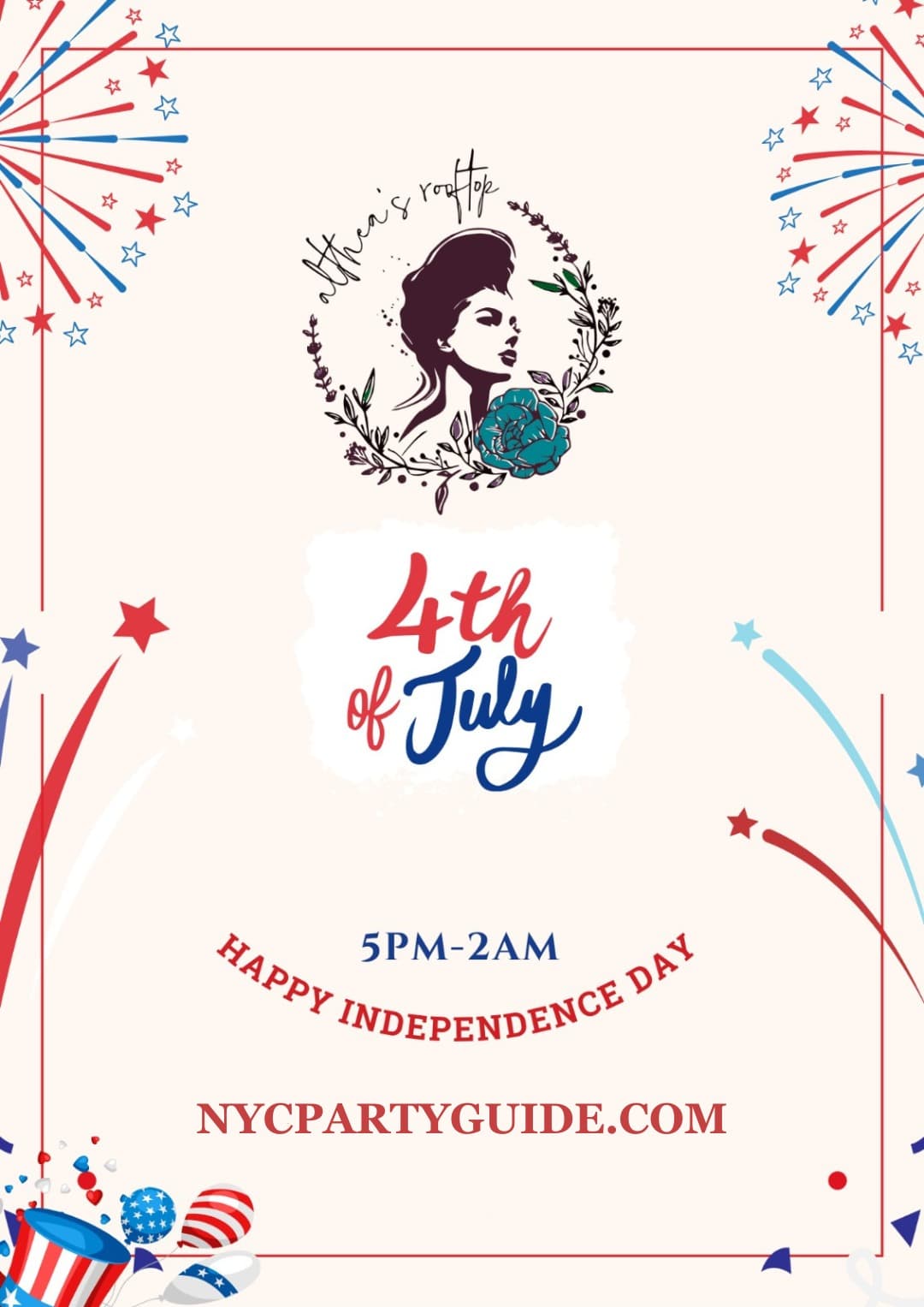 July 4th Independence Day Party @ Althea Rooftop