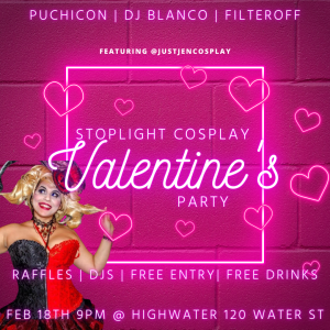 Stoplight Cosplay Valentine's Day Party!