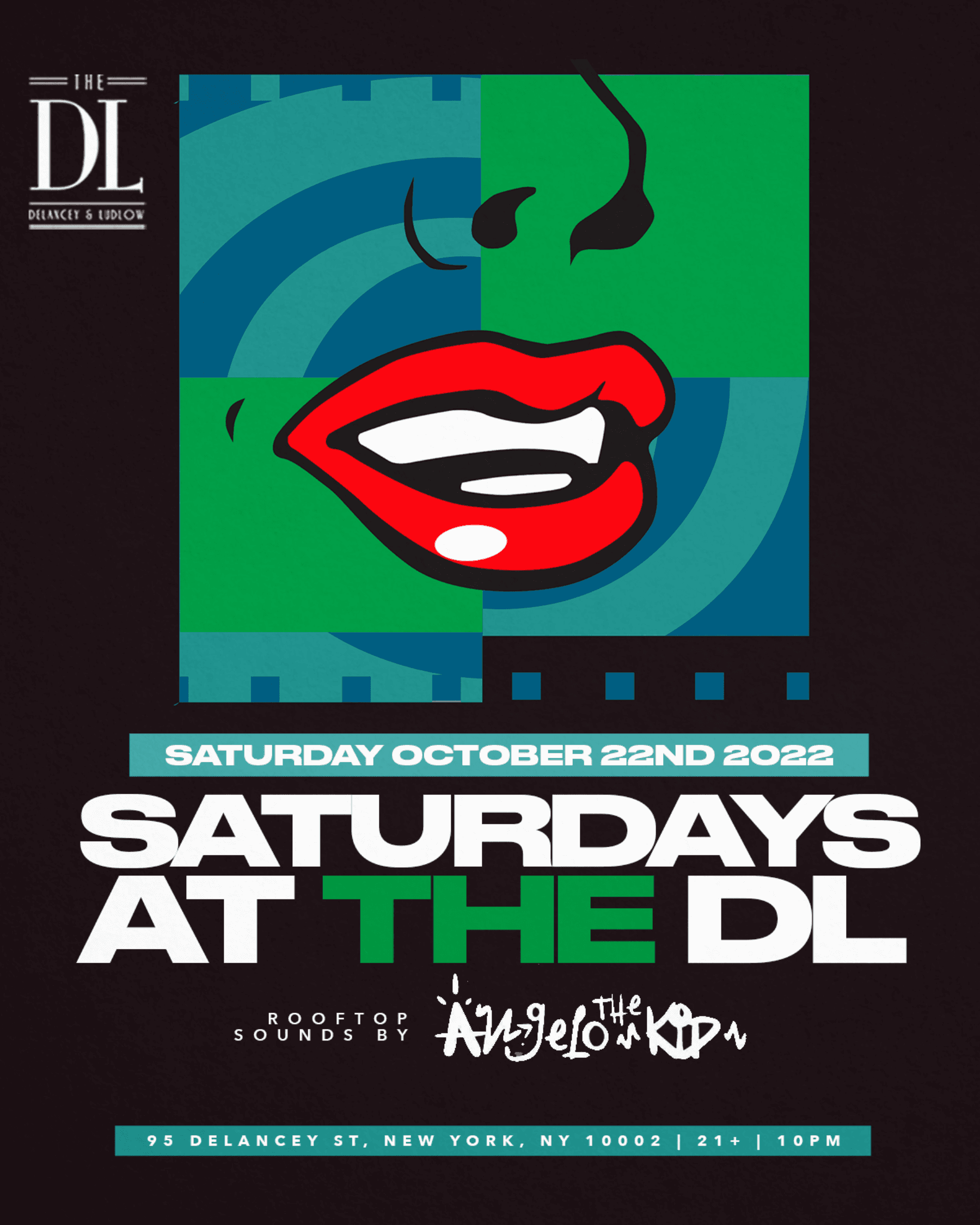 Saturdays @ The DL 10/22