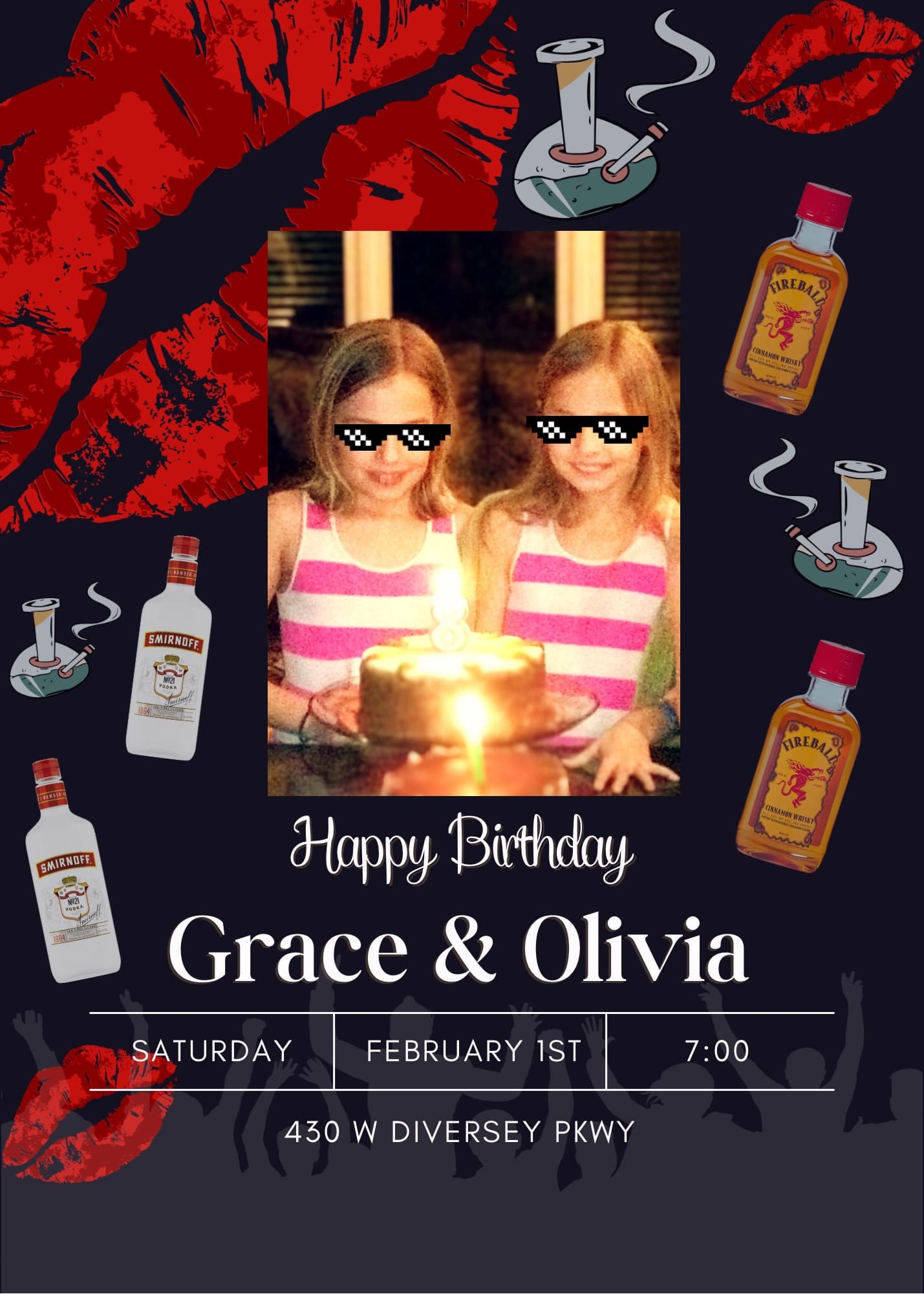 Grace And Olivia’s Birthday Party