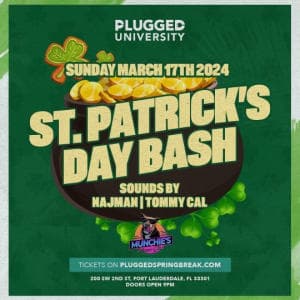 SPRING BREAK 2024: SUNDAY FUNDAY 3/17 @ MUNCHIES
