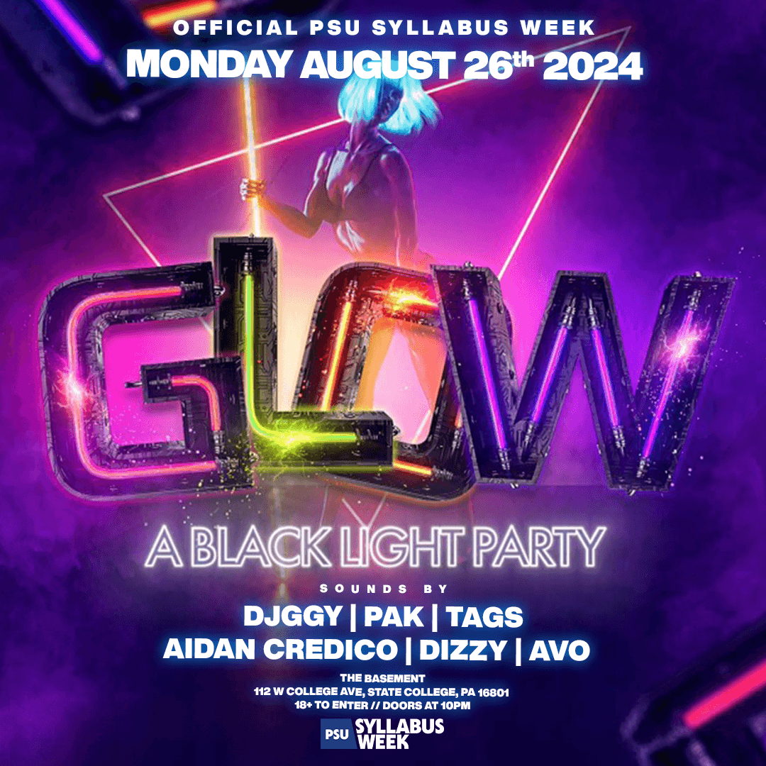 (18+) WELCOME WEEK DAY 2 - GLOW PARTY