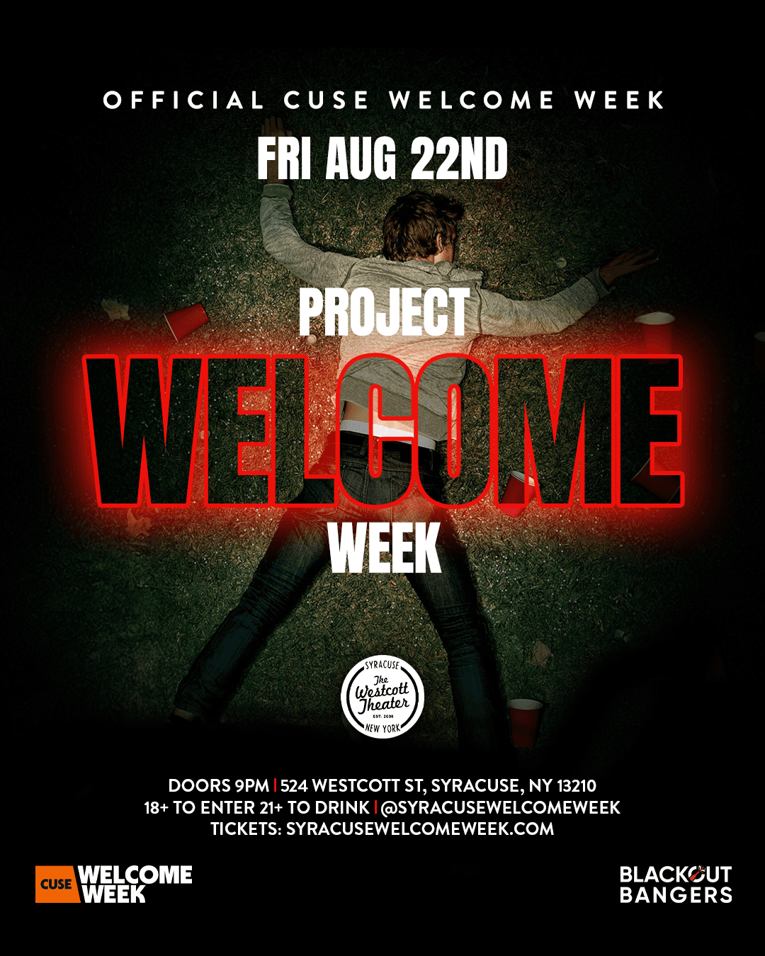 (18+) SYRACUSE WELCOME WEEK: PROJECT X