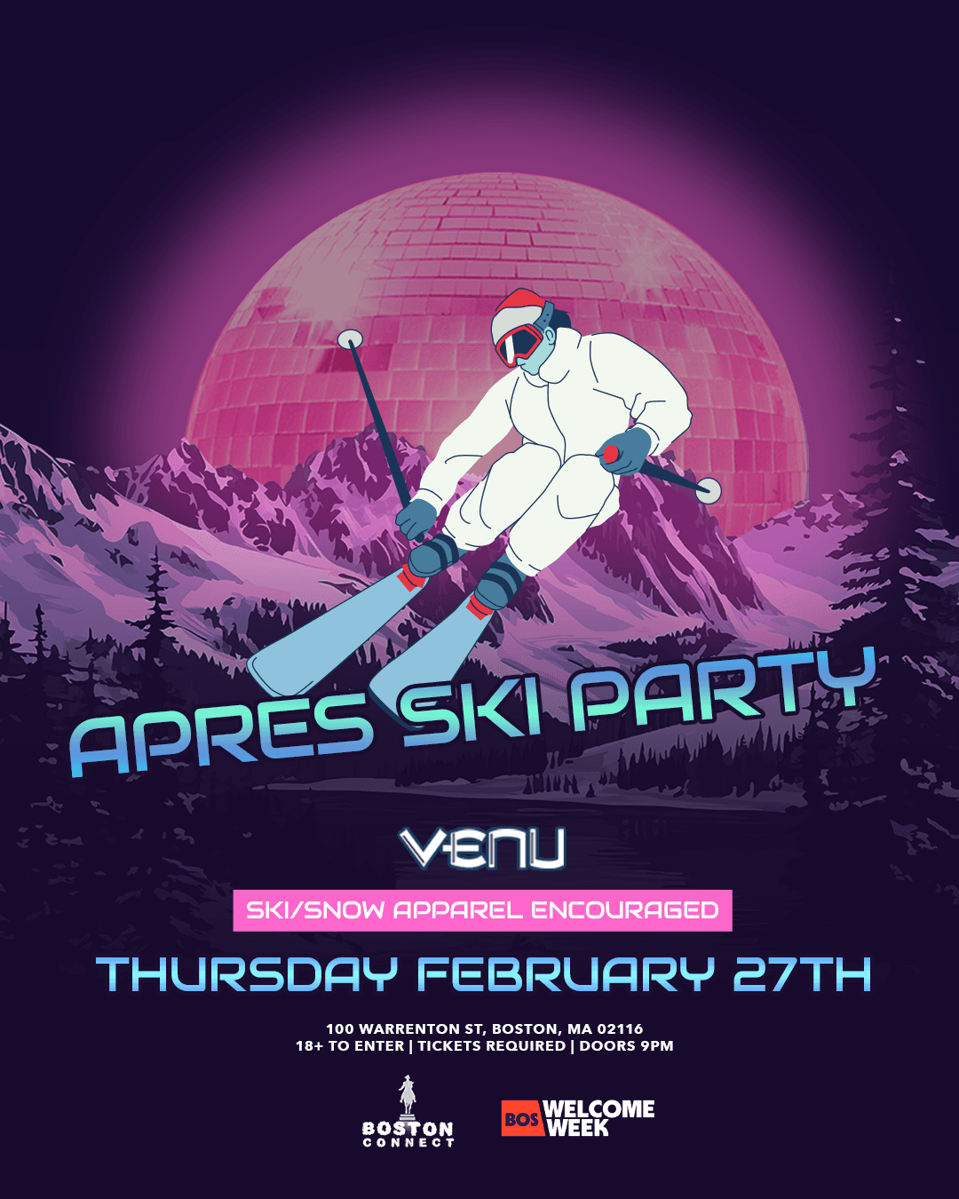 APRES SKI PARTY @ VENU (18+)