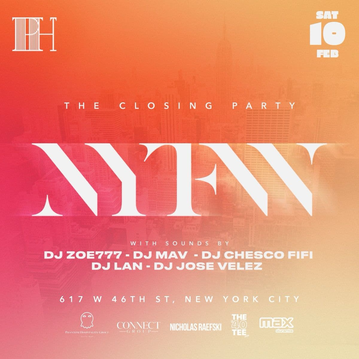 THE CLOSING PARTY: NEW YORK FASHION WEEK @ THE PENTHOUSE 2/10