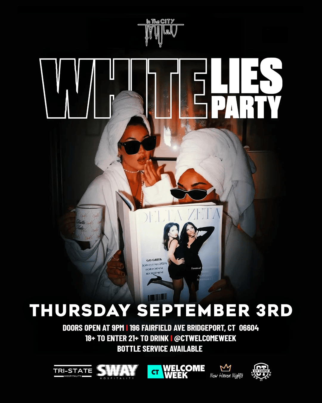 WHITE LIES PARTY @ IN THE CITY