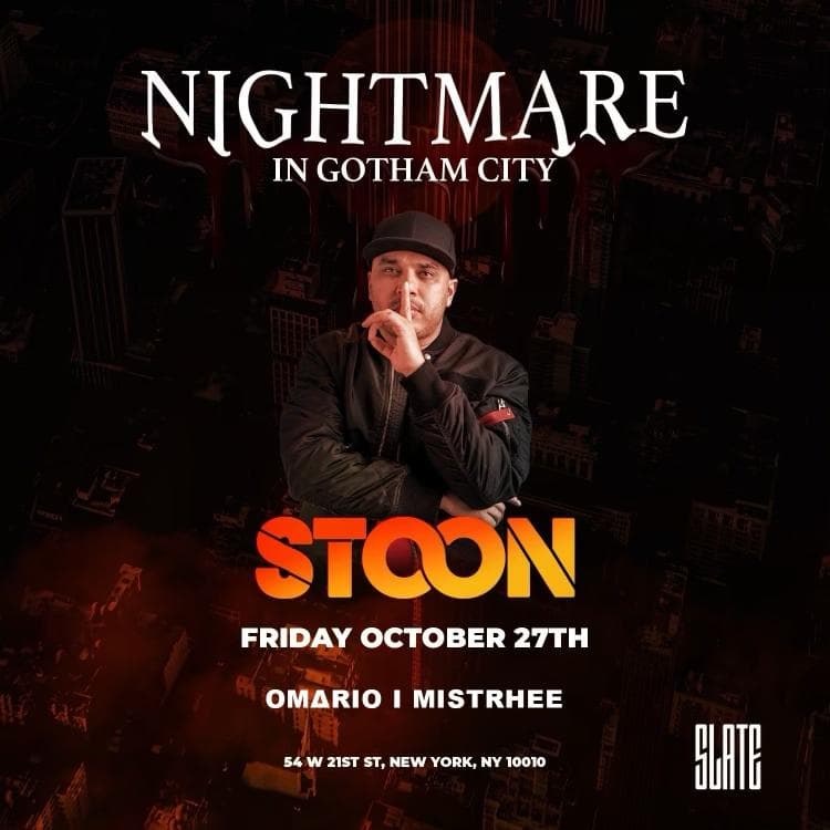 HALLOWEEN: NIGHTMARE IN GOTHAM CITY 10/27 @ SLATE
