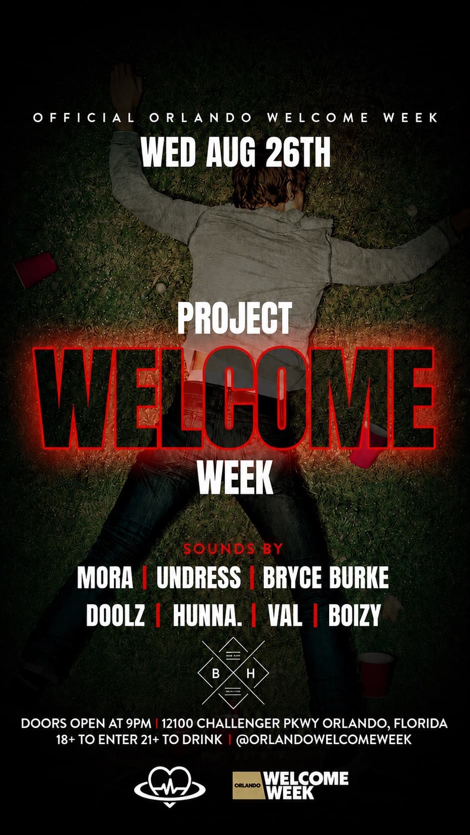 (18+) ORLANDO WELCOME WEEK: DAY 1 - PROJECT X