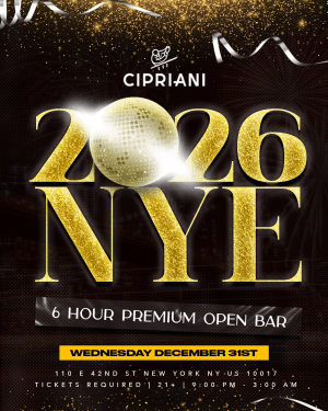 Cipriani New Year's Eve Party 2026