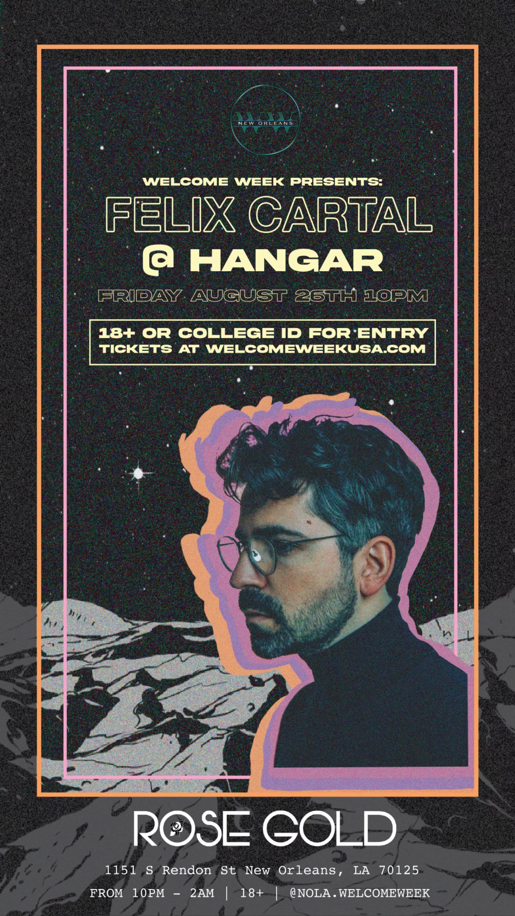 FELIX CARTAL @The Hangar (18+)