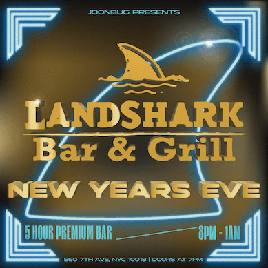 NEW YEARS EVE 2024 @ MARGARITAVILLE LANDSHARK ROOFTOP BALL DROP VIEW