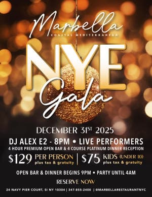 New Years Eve - Marbella - December 31st