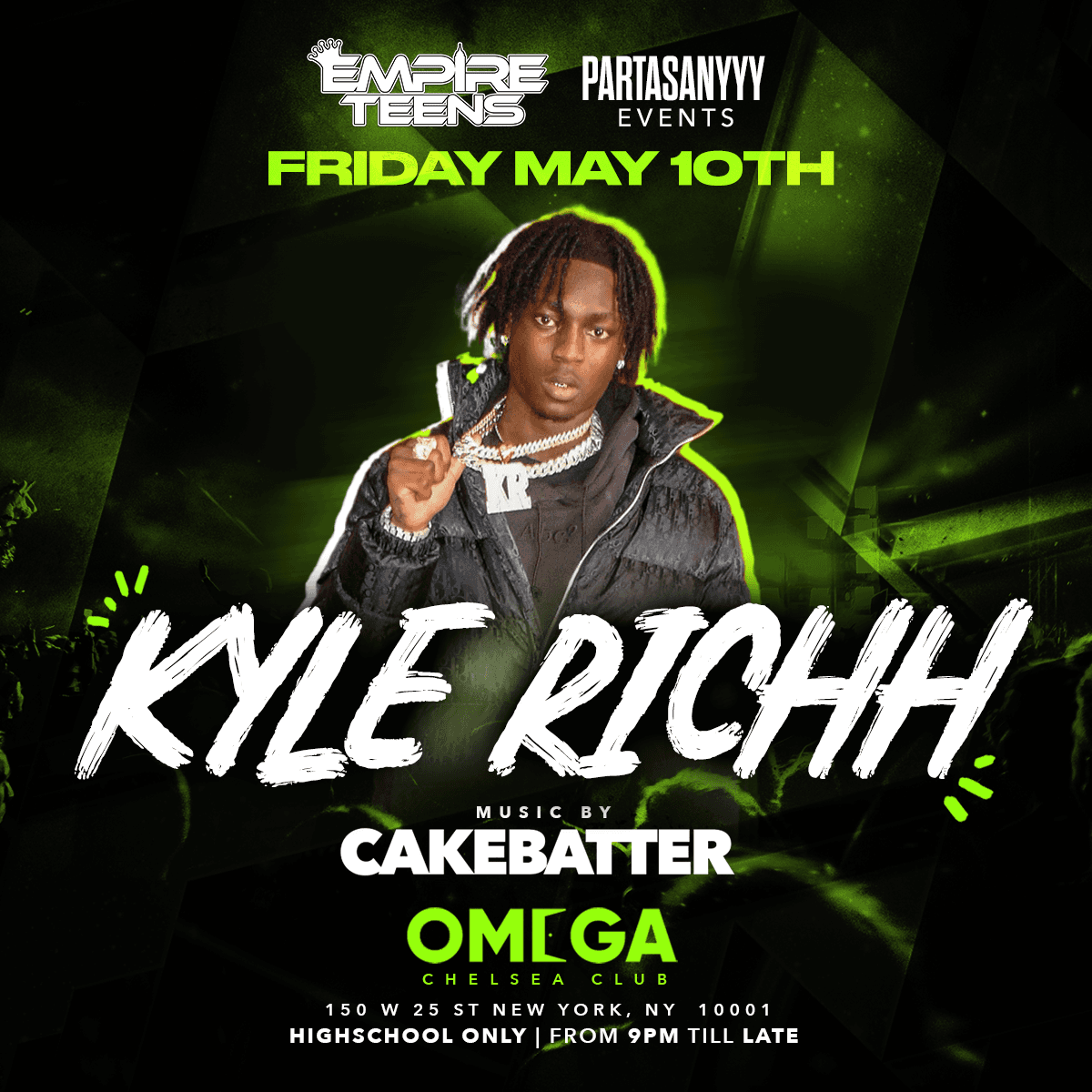 Kyle Richh May 10th Party