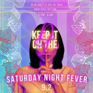 SATURDAYS @ THE DL 9/2