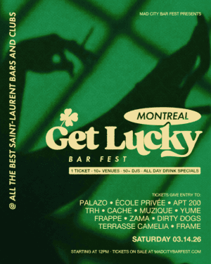 Montreal St. Patrick's Day Bar Fest | St Patrick’s Day Bar Fest de Montréal