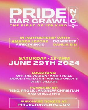 Pride NYC Bar Crawl
