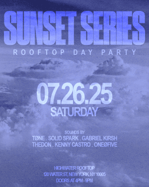 SUNSET SERIES @ HIGHWATER ROOFTOP 7/26