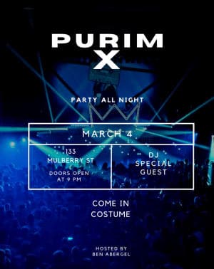 Purim X