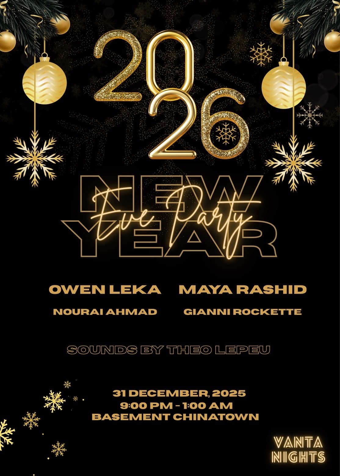 New Years Eve Rager