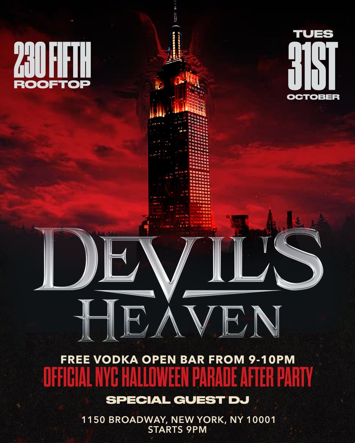 230 Fifth Annual Halloween Party - Tuesday 10/31