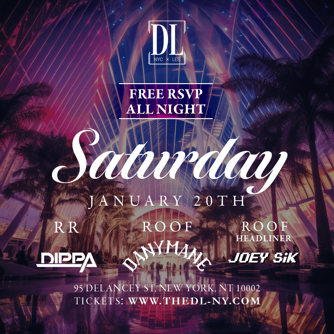 SATURDAY @ THE DL 1/20
