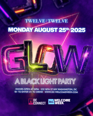 (18+) OFFICIAL DC WELCOME WEEK: GLOW PARTY