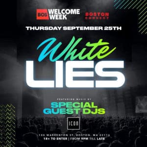 (18+) WHITE LIES PARTY @ ICON