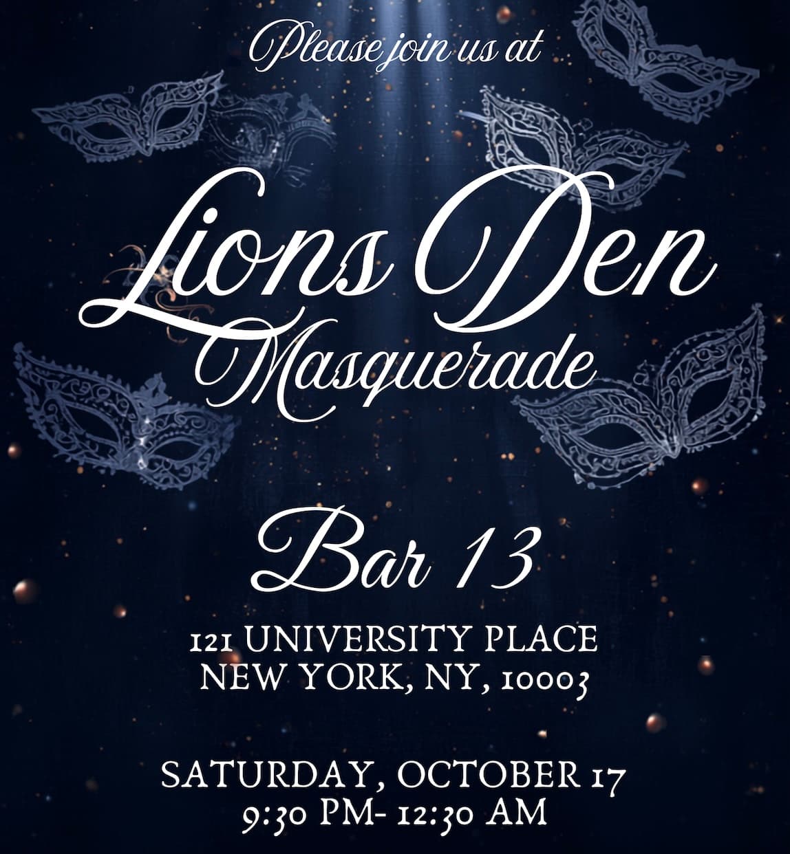Lion's Den 2026- Masquerade